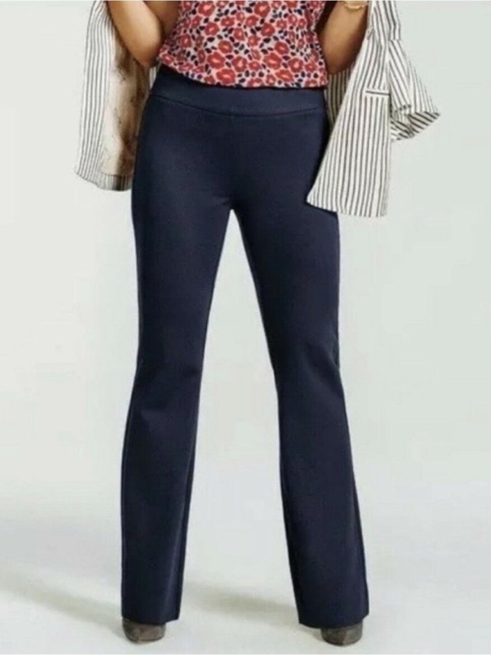 Cabi #5312 Navy Blue Trousers 9 to 5 Classic Pants
